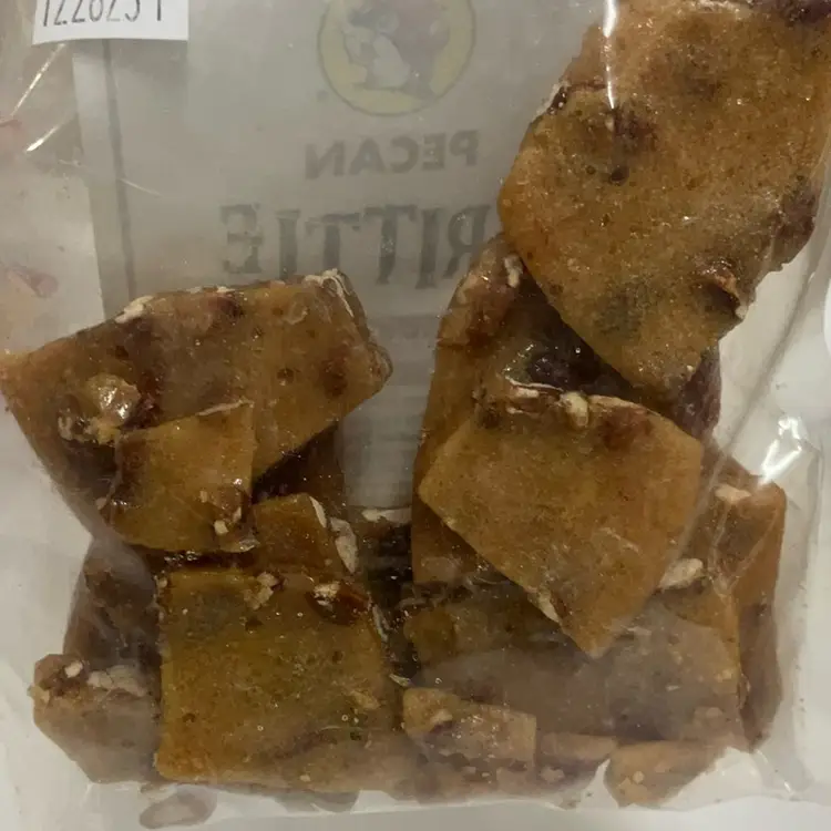 Buc-ee's Pecan Brittle 5OZ. Resealable Bag