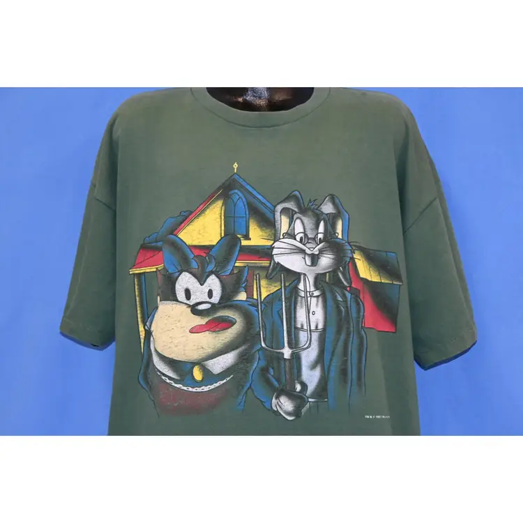 Looney Tunes American Gothic Spoof Vintage t-shirt XXL