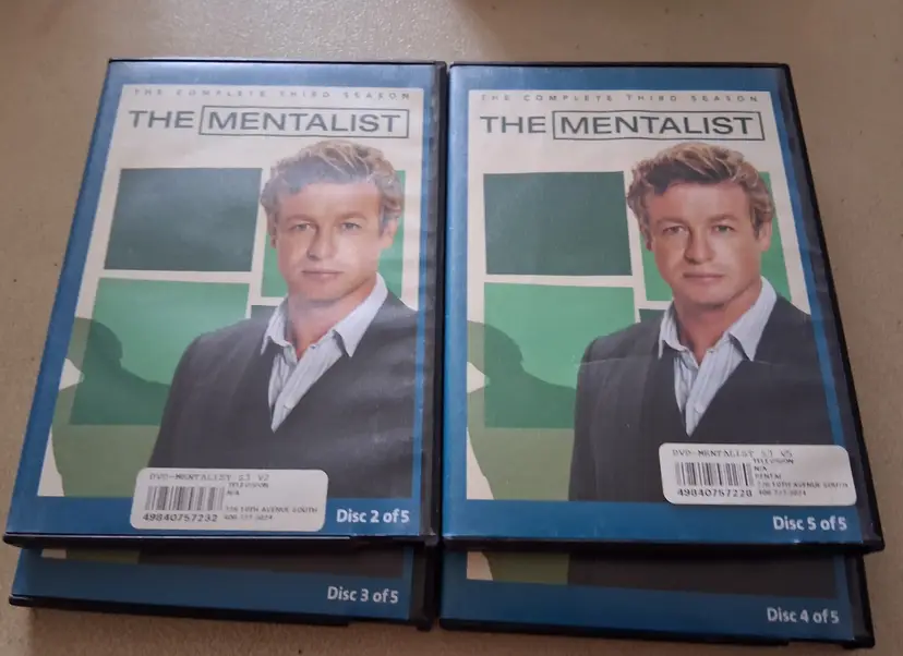 The Mentalist Complete Third Season DVD Set