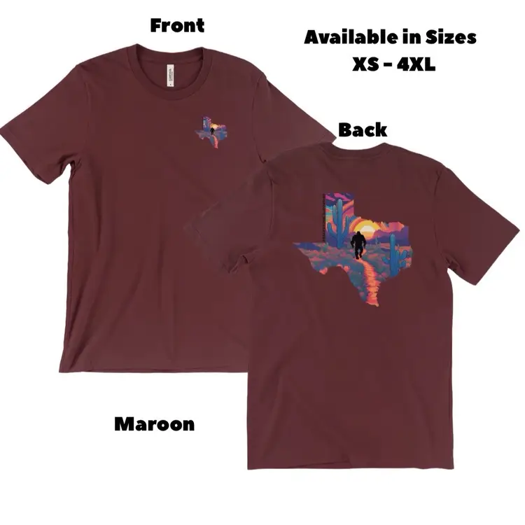 Maroon Texas Wild Shirt