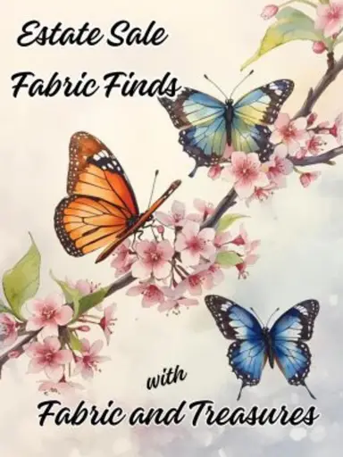 Estate Sale Asian Fabrics & Batiks  