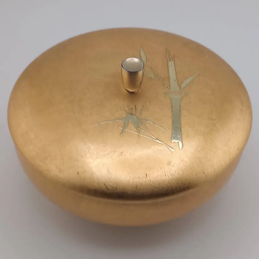 Vintage Otagiri lacquerware trinket box