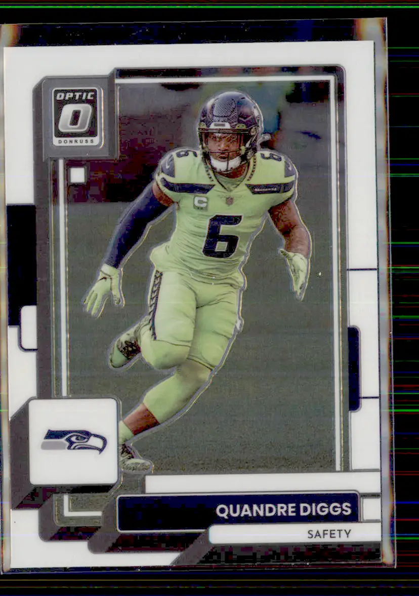 Quandre Diggs 2022 Donruss Optic #180 - Seattle Seahawks - (130-208)