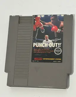 NES Nintendo Mike Tyson's Punch Out