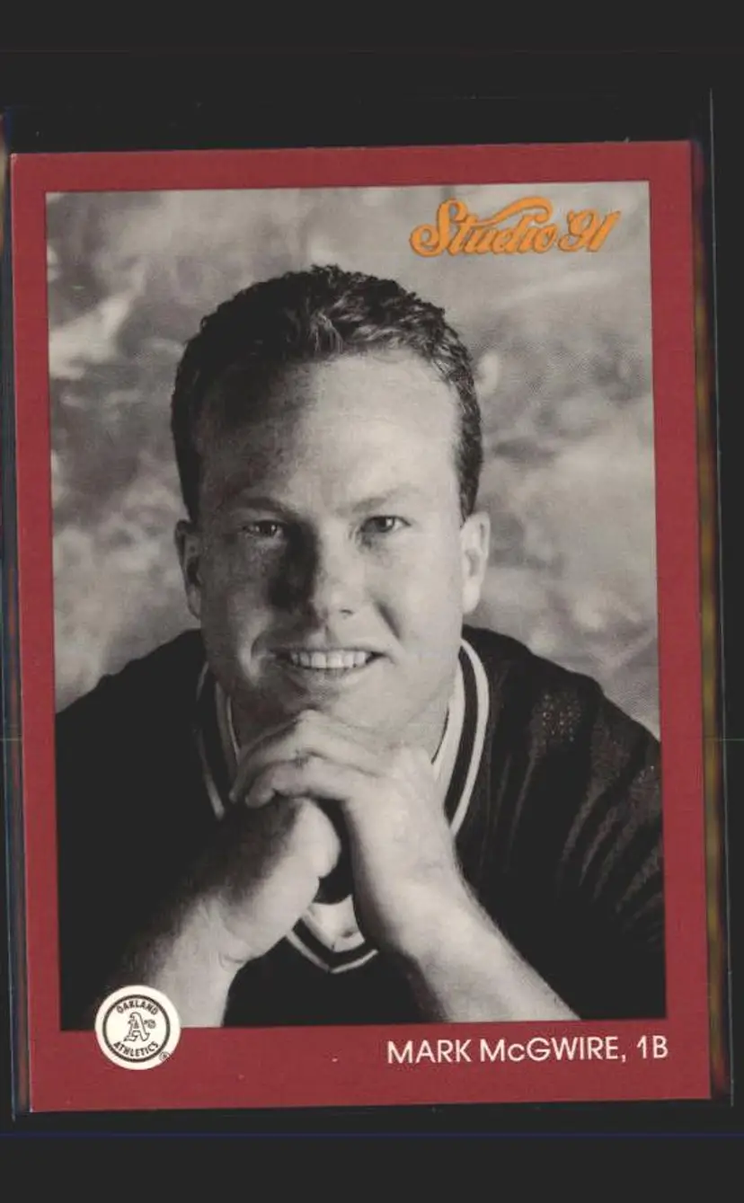 1991 Studio #106 Mark McGwire - (137) - Oakland Athletics