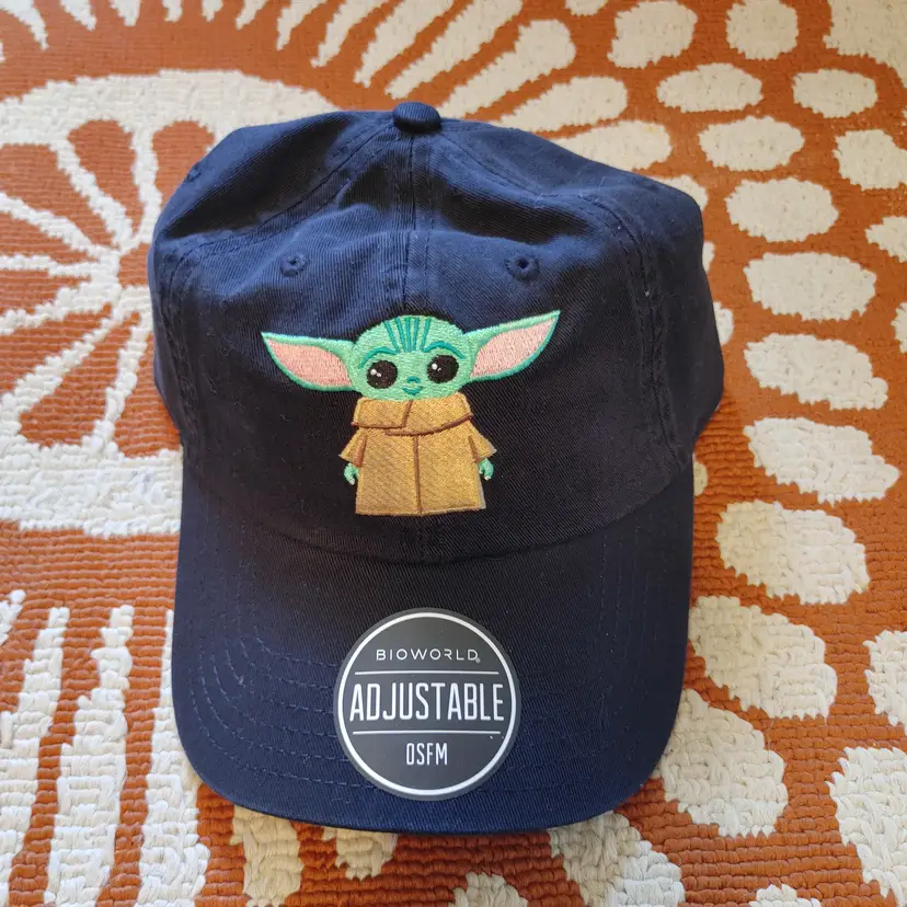 #01 - Hat- kids Disney Baby Yoda, The Child ball cap.