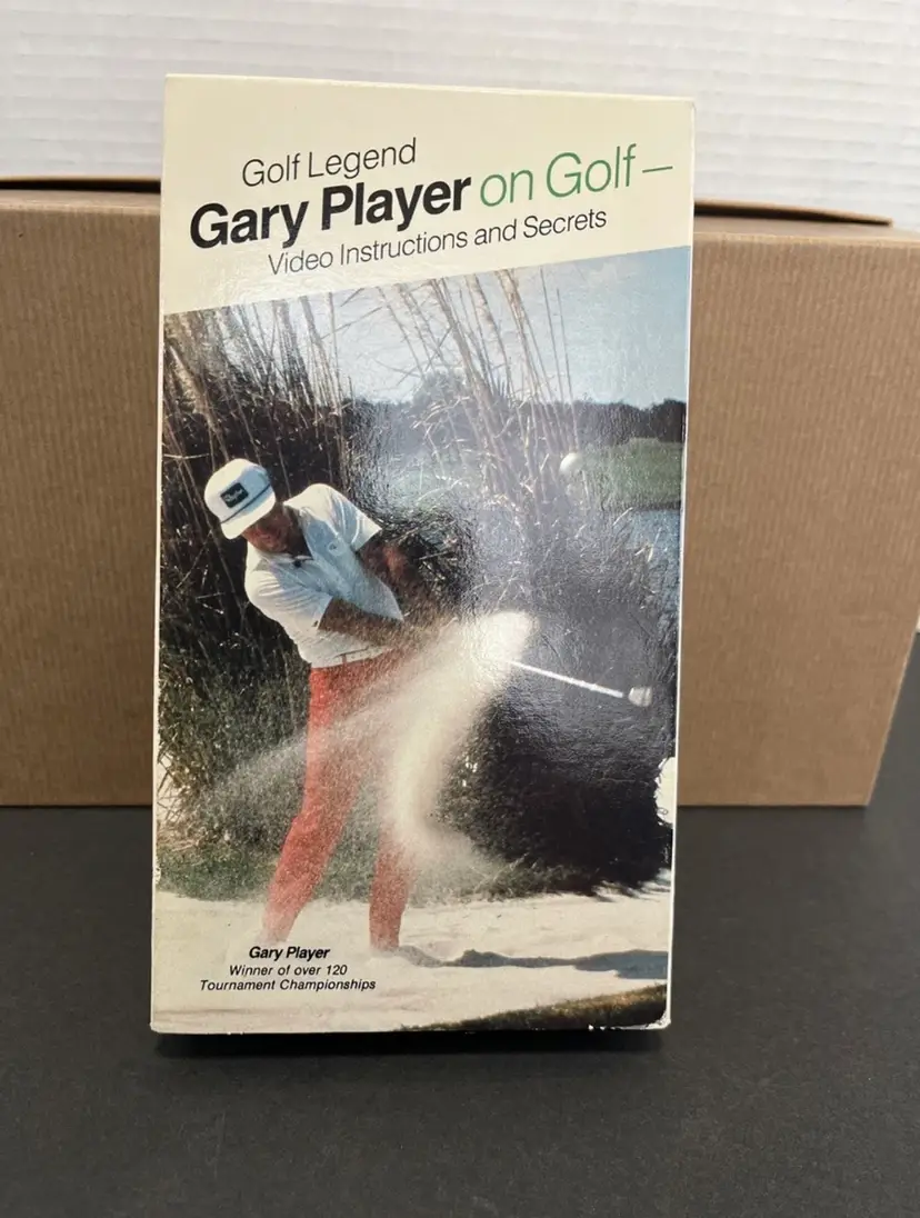 #02 Golf Legend Gary Player on Golf Video Instructions and Secrets 1986 VHS