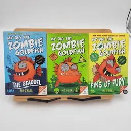 My Big Fat Zombie Goldfish 3 lot of books Some wear