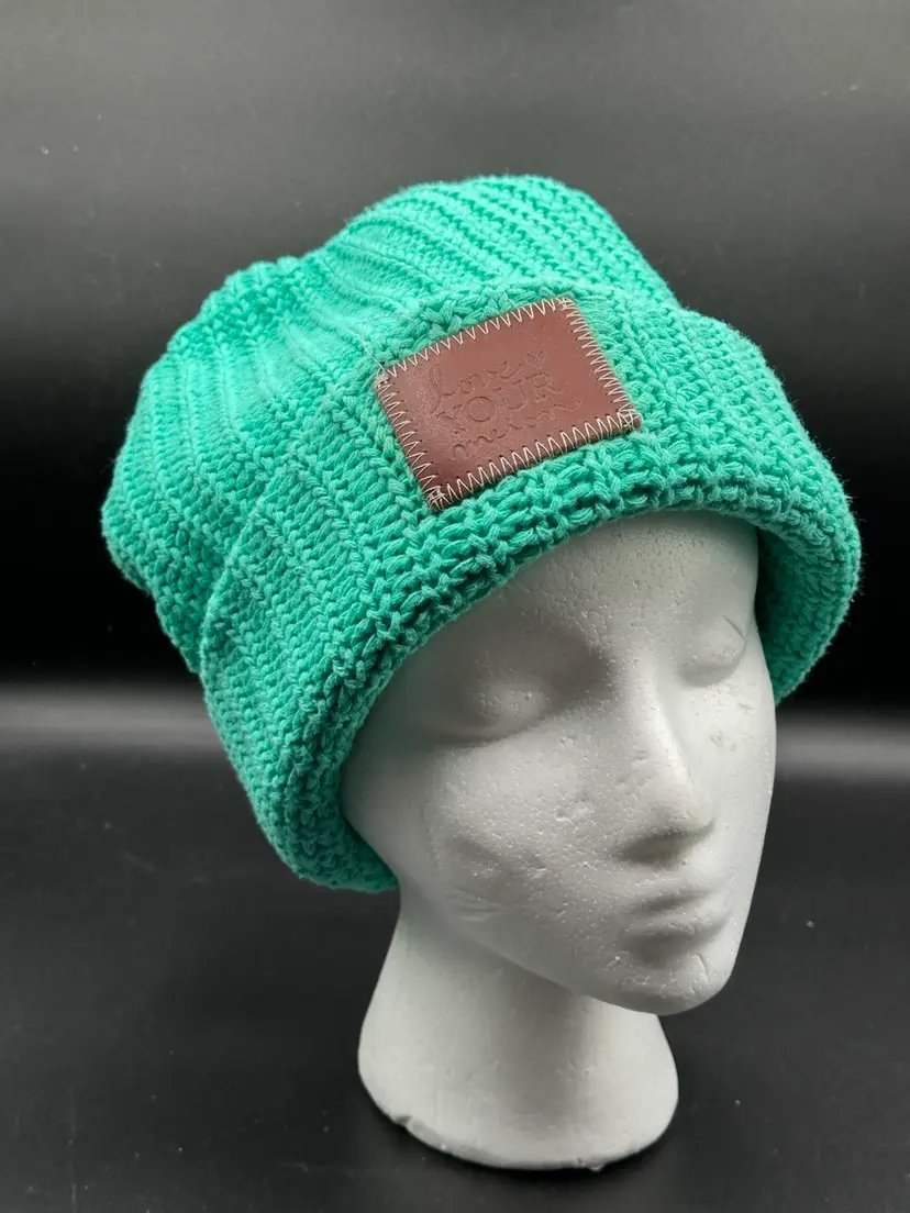Love Your Melon Cuffed Greenish Hat
