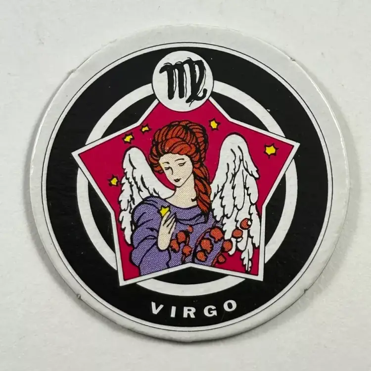 POGs Virgo POG #6 Zodiac Sign Astrology Made in Taiwan R.O.C. Angel -  73