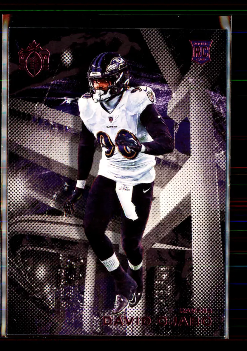 David Ojabo 2022 Panini Chronicles Pink Gridiron Kings #GK-35 - (113) - Baltimore Ravens