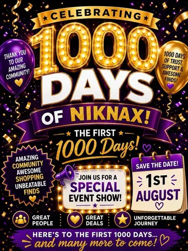 1000 Days of Niknax Celebration with Nichole