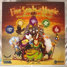 FIve Seals of Magic Board Game Mayday Games - Played Once