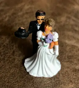Homies Bride & Groom Wedding Couple 2” Mini Figure Collectible HTF Rare