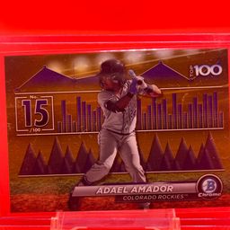 #29 - Adael Amador Bowman Chrome Prospects /50