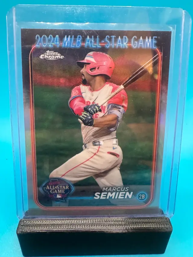 Marcus Semien Topps Chrome Update ASG Refractor Texas Rangers