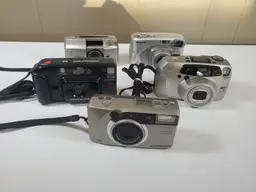 Lot of UNTESTED 35mm Cameras Minolta Olympus