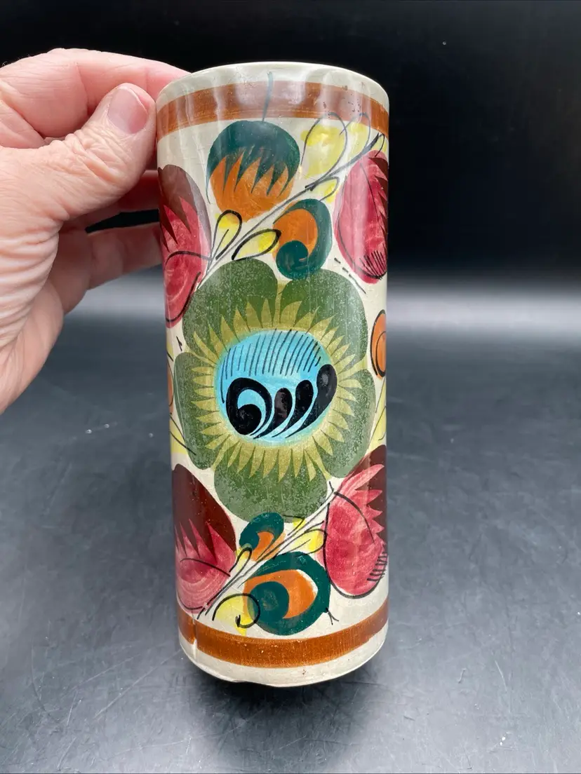 VTG Tonala Mexico Bud Vase