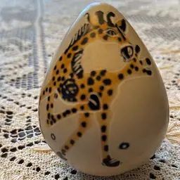 #01 - Stone Etched Egg From Kenya