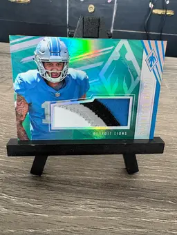 Kenny Golladay 2017 Panini Phoenix RC Rookie Patch Jersey Card /10 NFL Football Card Detroit Lions (A2)