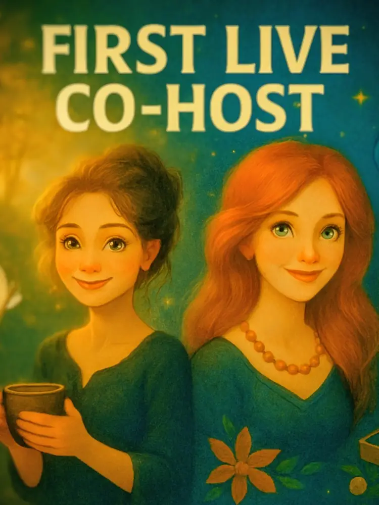 First Live Co-Host on Dibdit with Angel's Treasure Chest