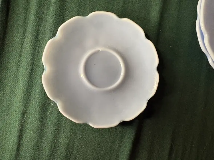 Jeanette Glass Cherry Blossom Saucer