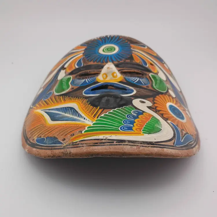 Mexican pottery mask