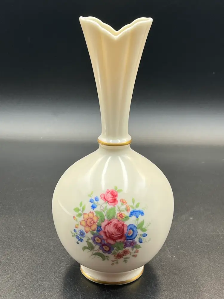 Vintage Lenox Floral Bud Vase