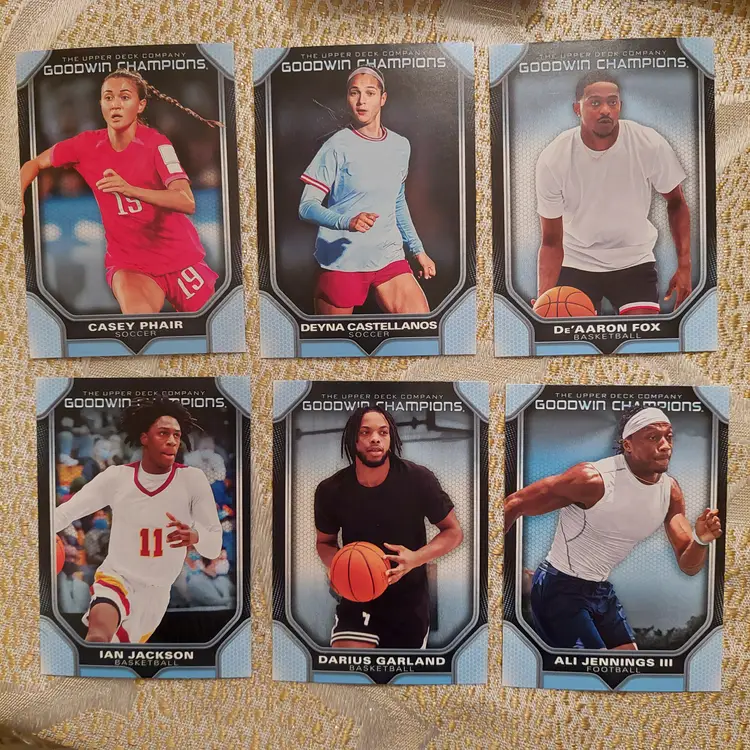 Lot of 19 2024 Goodwin Champions. (E)