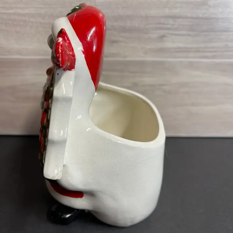Inv. 6007 Napcoware Santa Planter