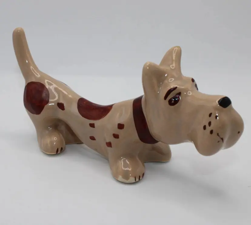 Vintage Scottish Terrier Ceramic Dog Figurine