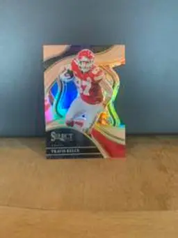 2023 Panini Select Travis Kelce #215 Copper Prizm Die Cut /299