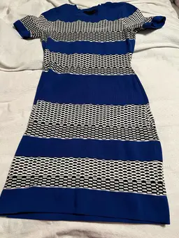 Women's Striped Bodycon Dress