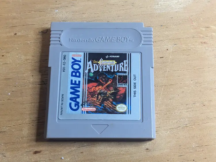 Castlevania: The Adventure Nintendo GameBoy Original