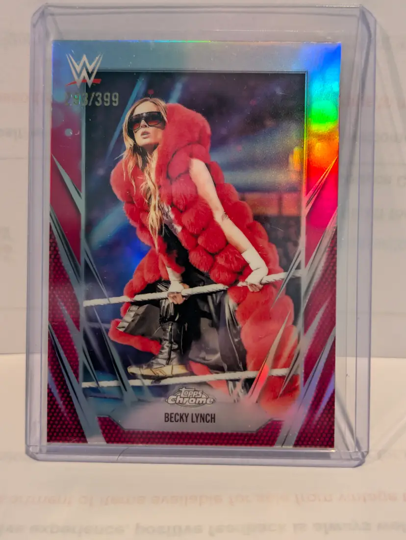 Becky Lynch 2026 Topps Chrome WWE #11 Magenta Refrector /399 - (A) -