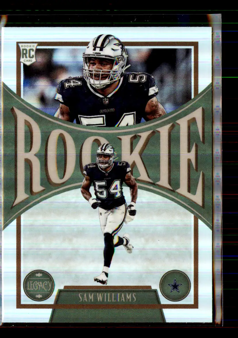 Sam Williams 2022 Panini Chronicles Silver Prizm Legacy #212 - (113) - Dallas Cowboys