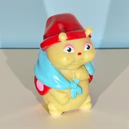 Vintage Glo Worm Glow Friends Granny 1986 Playskool Finger Puppet Lady Bug