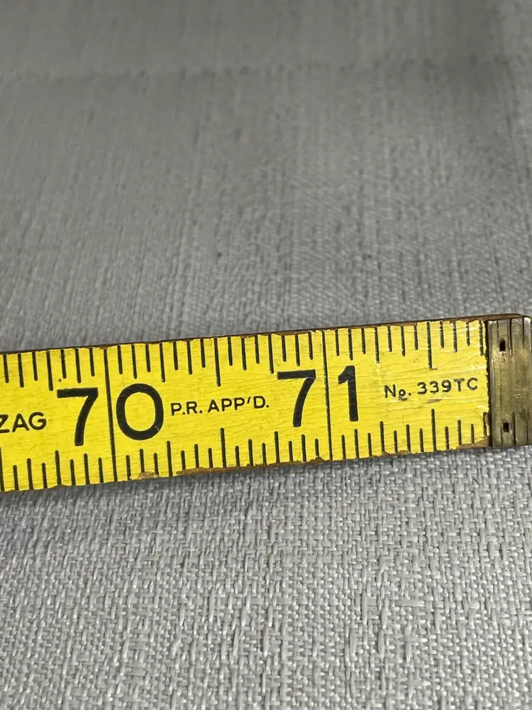Accordion Yardstick Ruler 6 Ft