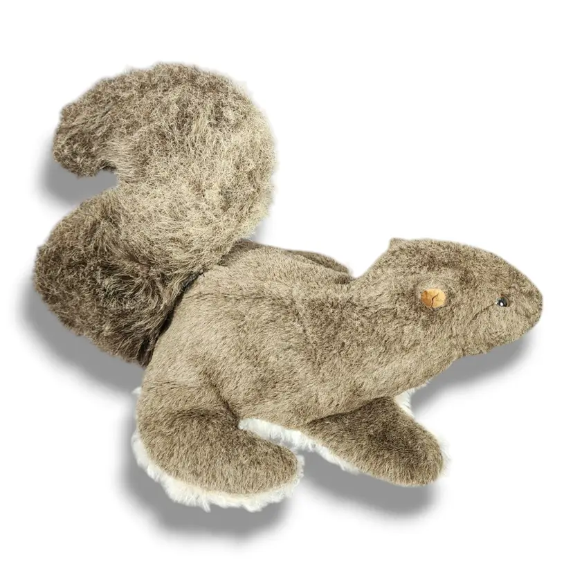 Folkmanis Gray Brown Squirrel Full Body Hand Puppet Plush Stuffed Animal 20"