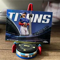 Bo Bichette 2023 Topps Chrome Titans Insert Toronto Blue Jays