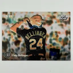 Cody Bellinger 2023 Topps Black & White Negative /99 Chicago Cubs