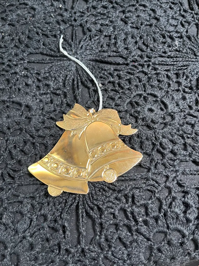 3" in Length Brass Bells Ornament