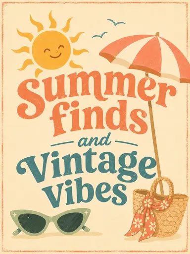 Summer Vintage Finds