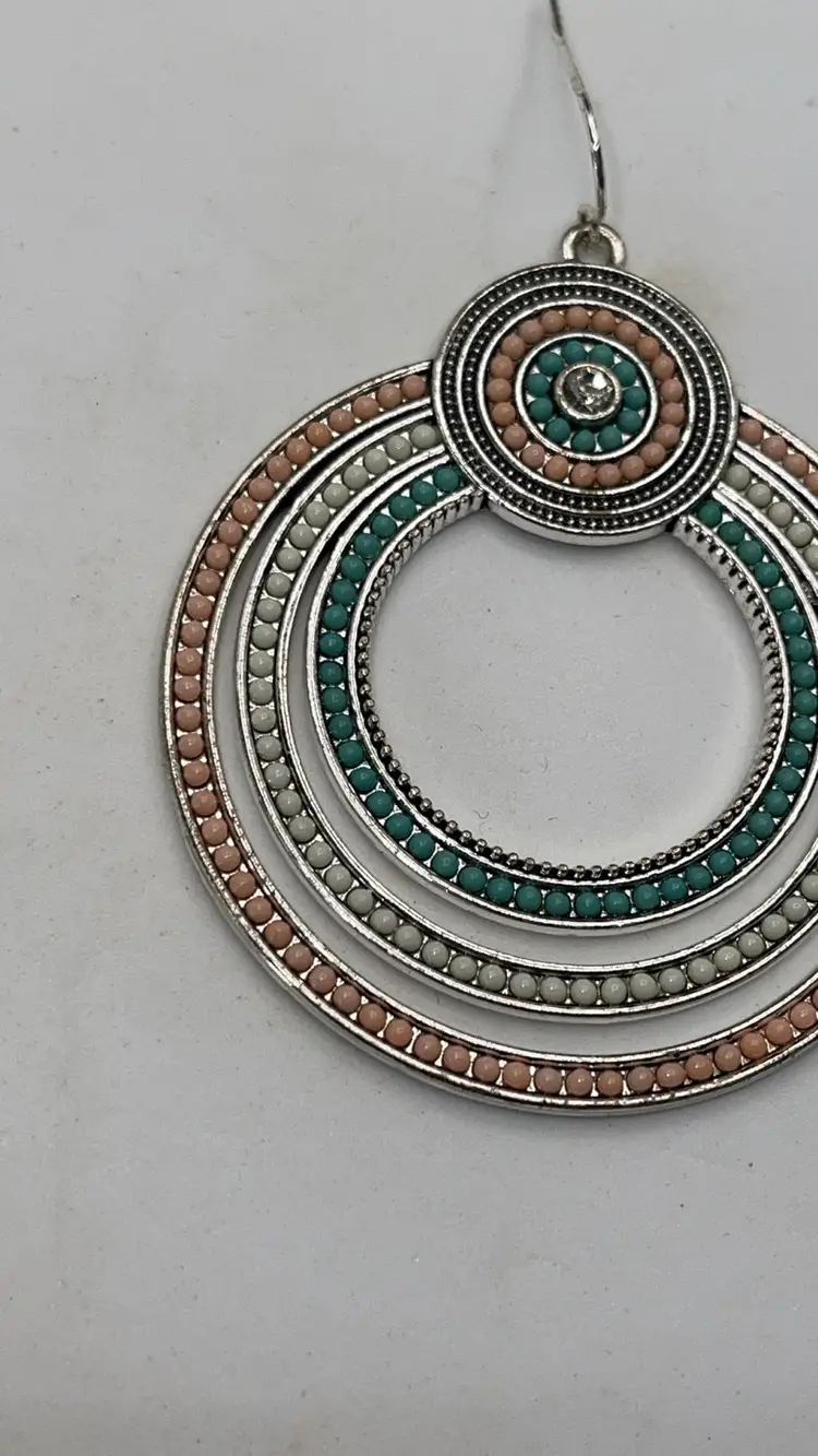 Premier Design Sorbet Dangle Earrings 2 Inches Wide