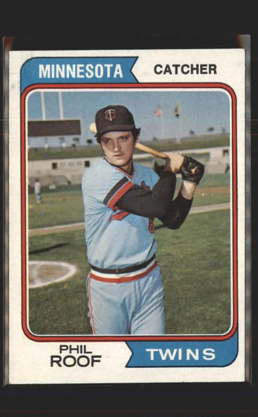 1974 Topps #388 Phil Roof - (pk5) - Minnesota Twins