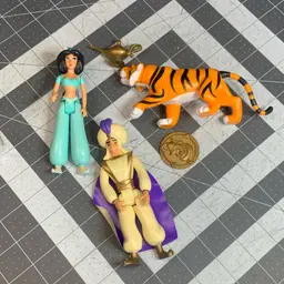 Vintage Aladdin Action Figure Lot