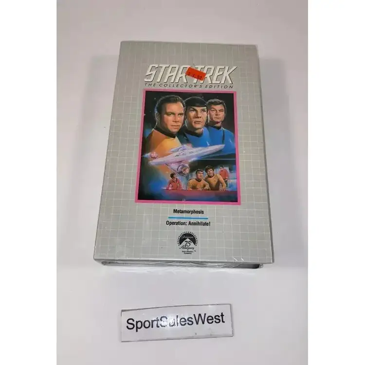 Star Trek The Original Series Collector's Edition VHS "Operation: Annihilate!"