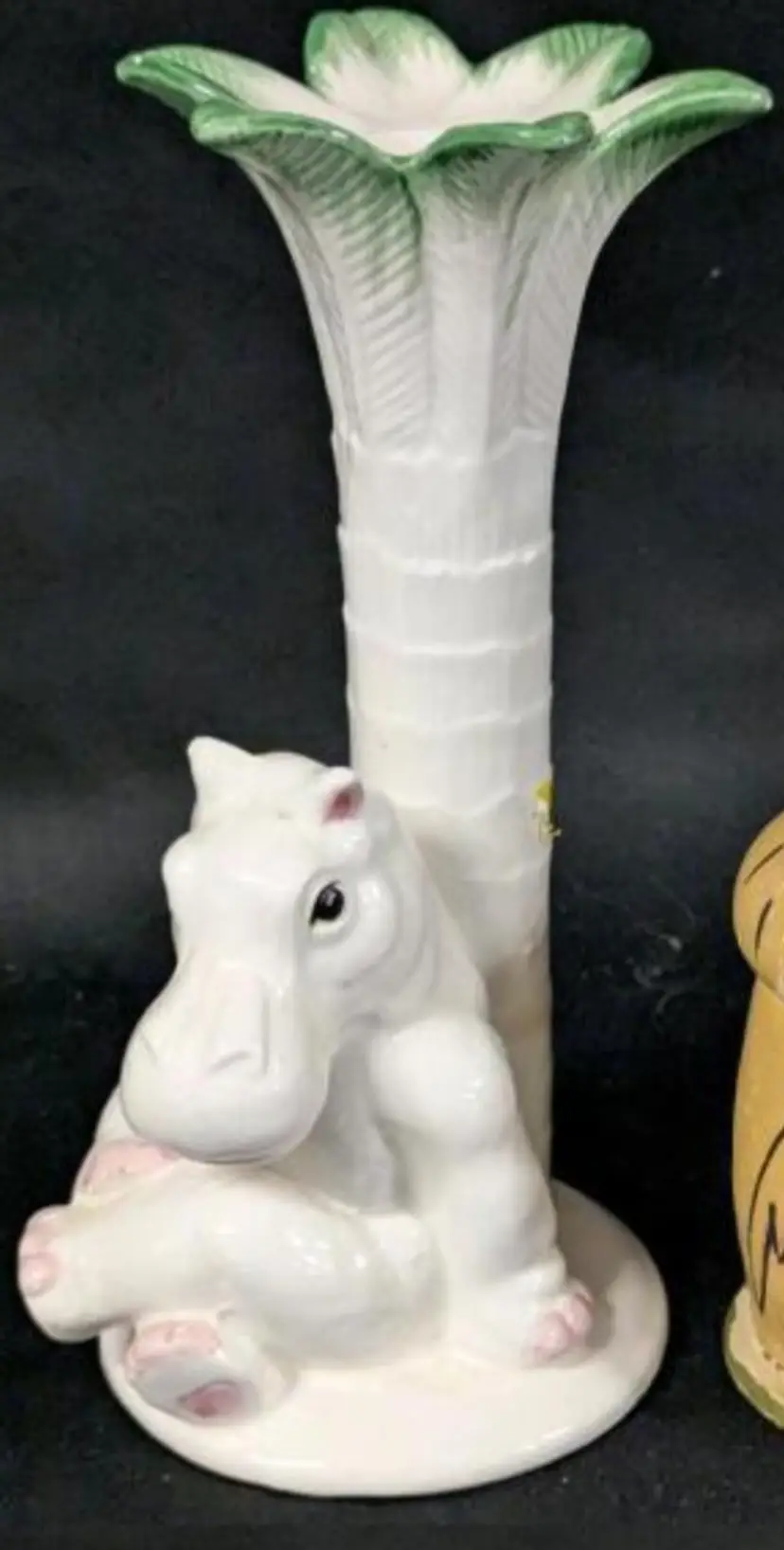 Sigma The Tastesetter Sassy Hippo Taper Candle Holder, 7.75" Tall