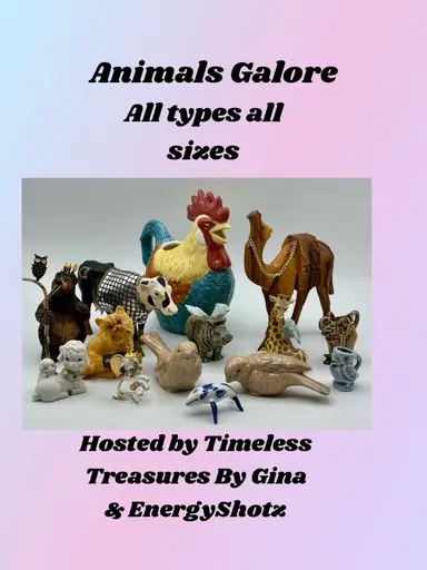 Animal Galore - Timeless Treasures by Gina & EnergyShotz