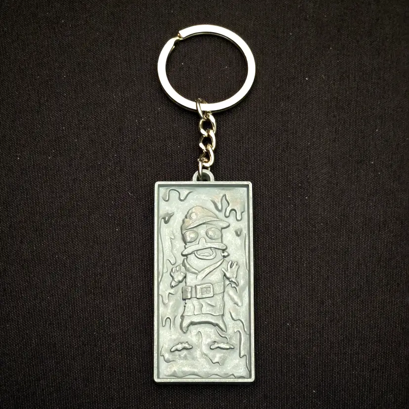Star Wars Disney Phineas & Ferb Perry the Platypus in Carbonite Keychain 2014